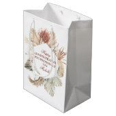 Sac Cadeau Moyen Journée des professionnels de l'administration per (Dos Angle)