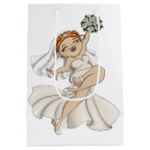 Sac Cadeau Moyen Joyeuse mariée 03 (Dos)