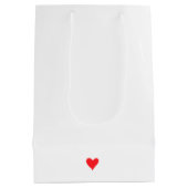 Sac Cadeau Moyen Joyeux 1er anniversaire comme mon papa Photo perso (Dos)