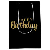 Sac Cadeau Moyen Joyeux anniversaire (Dos)
