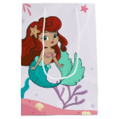 Sac Cadeau Moyen Joyeux anniversaire ! Sirène noire sous la mer (Dos)