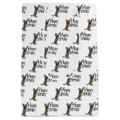 Sac Cadeau Moyen Joyeux anniversaire Tabby Cat fun (Dos)