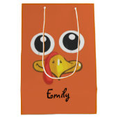 Sac Cadeau Moyen Joyeux anniversaire vous Turquie (Dos)