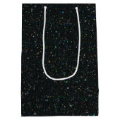 Sac Cadeau Moyen Joyeux Ballons D'Anniversaire En Parties scintilla (Dos)