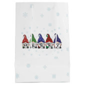Sac Cadeau Moyen Joyeux Gnomes (Dos)