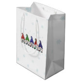 Sac Cadeau Moyen Joyeux Gnomes (Dos Angle)