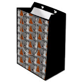 Sac Cadeau Moyen Joyeux Halloween (Dos Angle)