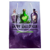 Sac Cadeau Moyen Joyeux Jar d'apothecaire d'Halloween (Devant)