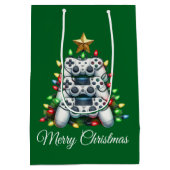 Sac Cadeau Moyen Joyeux Jeu de Noël (Dos)