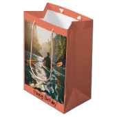 Sac Cadeau Moyen Joyeux Kayak (Devant Angle)