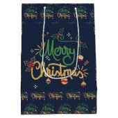 Sac Cadeau Moyen Joyeux Noël (Dos)