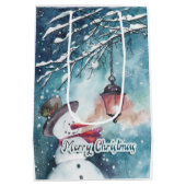 Sac Cadeau Moyen Joyeux Noël (Dos)