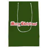 Sac Cadeau Moyen Joyeux Noël (Dos)