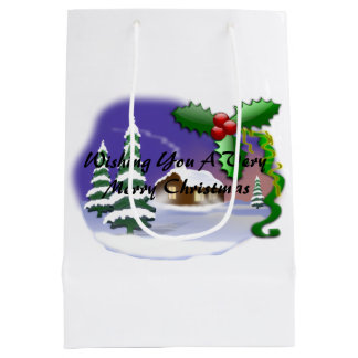 Sac Cadeau Moyen Joyeux Noël