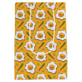 Sac Cadeau Moyen Joyeux petit-déjeuner aux oeufs (Dos)