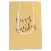 Sac Cadeau Moyen Joyeux poulet d'anniversaire (Dos)