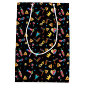 Sac Cadeau Moyen Joyeux Purim Festival Cadeaux de la fête des enfan (Dos)