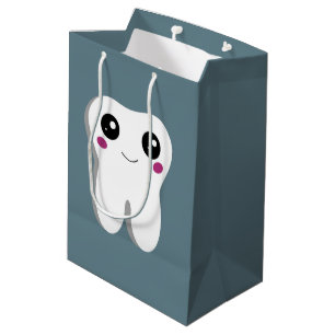 Sac Cadeau Moyen Joyeux sourire Dental Tooth Cute