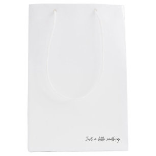 Sac Cadeau Moyen Juste un petit quelque chose de moyen format sac c