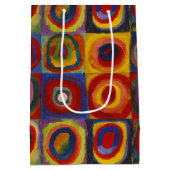 Sac Cadeau Moyen Kandinsky Farbstudie Quadrate Colourful Squares (Dos)