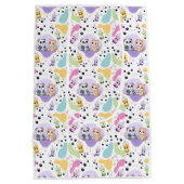 Sac Cadeau Moyen Kawaii Panda & Tiger Bubble Tea Kids (Dos)