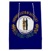 Sac Cadeau Moyen Kentucky Bluegrass Commonwealth State Flag (Dos)