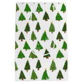 Sac Cadeau Moyen Kids drawing style Christmas tree (Dos)