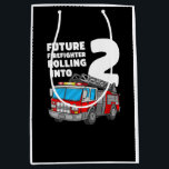 Sac Cadeau Moyen Kids Fire Truck 2 et Birthday 2 Boy Toddler Fire<br><div class="desc">Kids Fire Truck 2 et Birthday 2 Boy Toddler Fire</div>