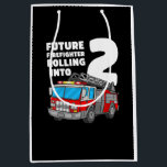 Sac Cadeau Moyen Kids Fire Truck 2 et Birthday 2 Boy Toddler Fire<br><div class="desc">Kids Fire Truck 2 et Birthday 2 Boy Toddler Fire</div>