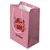 Sac Cadeau Moyen Kissing Comic Sound Effect (Dos Angle)