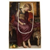 Sac Cadeau Moyen Kitten (par Frederic Leighton) (Dos)