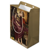 Sac Cadeau Moyen Kitten (par Frederic Leighton) (Dos Angle)