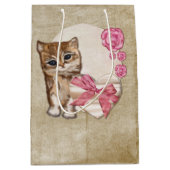 Sac Cadeau Moyen Kitty Valentine Victorian Média mixte (Devant)