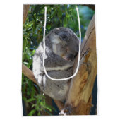 Sac Cadeau Moyen Koala dormant dans l'arbre (Dos)