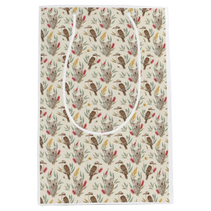 Sac Cadeau Moyen Koalas australiens, Kookaburras et Flore Native