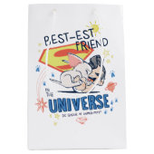 Sac Cadeau Moyen Krypto & Superman : Le meilleur ami de l'univers (Devant)