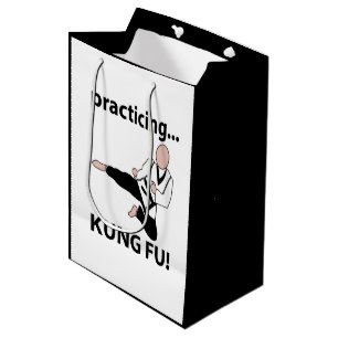 Sac Cadeau Moyen Kung Fu Ceinture Noire Arts Martiaux