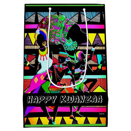 Sac Cadeau Moyen Kwanzaa (Dos)