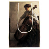 Sac Cadeau Moyen La Celliste (par Joseph DeCamp) (Dos)