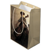 Sac Cadeau Moyen La Celliste (par Joseph DeCamp) (Dos Angle)