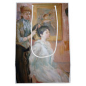 Sac Cadeau Moyen La coiffure (par Berthe Morisot) (Dos)