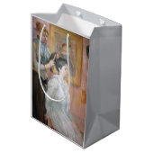 Sac Cadeau Moyen La coiffure (par Berthe Morisot) (Dos Angle)