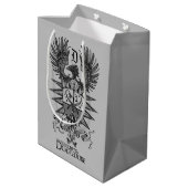 Sac Cadeau Moyen La crête de Dumbledore (Dos Angle)