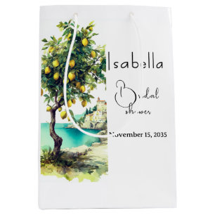 Sac Cadeau Moyen La Dolce Vita Baby Shower Italien