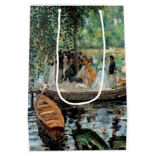 Sac Cadeau Moyen La Grenouillère Auguste Renoir (Dos)