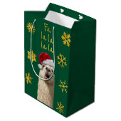 Sac Cadeau Moyen La Llama (Dos Angle)