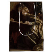 Sac Cadeau Moyen La lune de miel du peintre (par Frederic Leighton) (Dos)