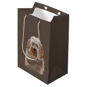 Sac Cadeau Moyen Labradoodle Goldendoodle Poodle Chien Animal de co