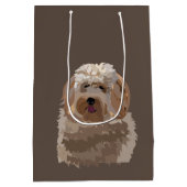 Sac Cadeau Moyen Labradoodle Goldendoodle Poodle Chien Animal de co (Dos)