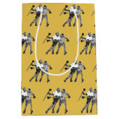 Sac Cadeau Moyen Lacrosse Gold (Devant)